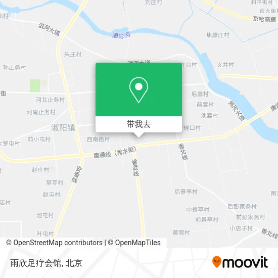 雨欣足疗会馆地图