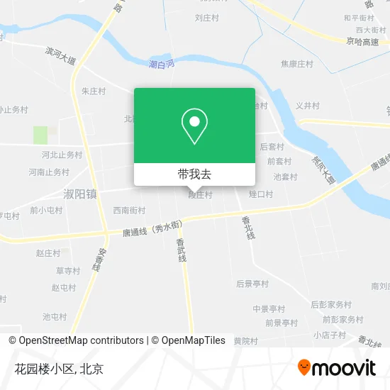 花园楼小区地图