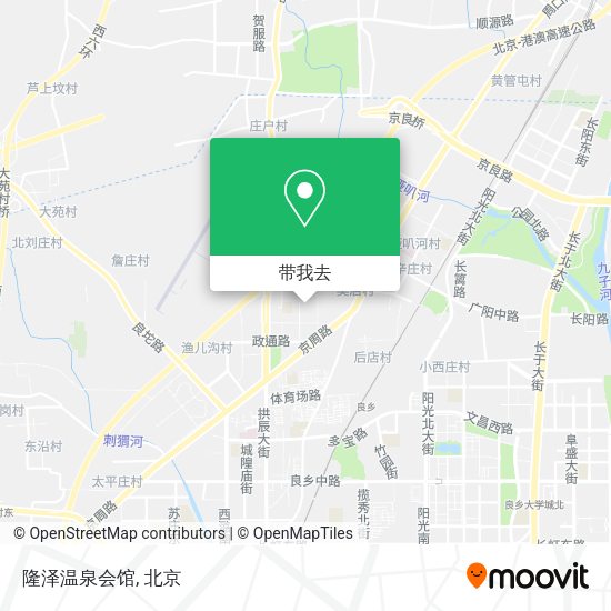 隆泽温泉会馆地图