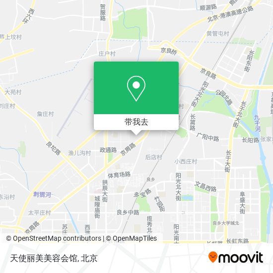 天使丽美美容会馆地图