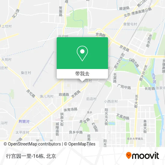 行宫园一里-16栋地图
