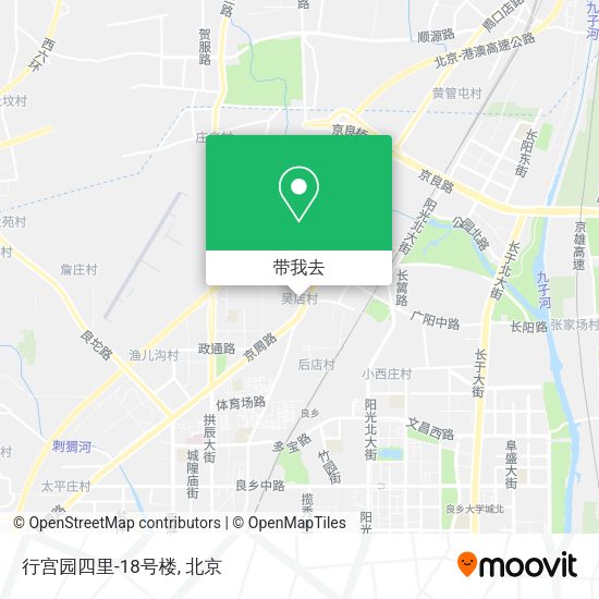 行宫园四里-18号楼地图