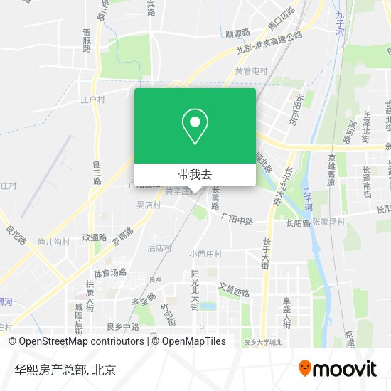 华熙房产总部地图