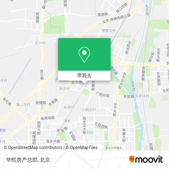 华熙房产总部地图