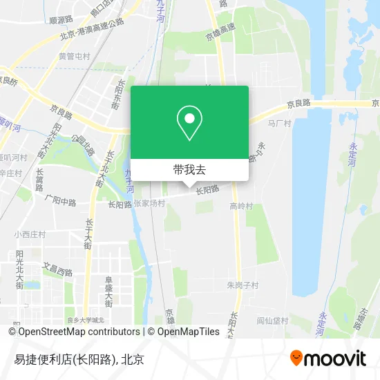 易捷便利店(长阳路)地图