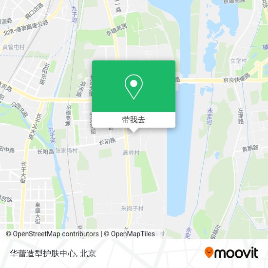 华蕾造型护肤中心地图