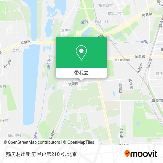 鹅房村出租房屋户第210号地图