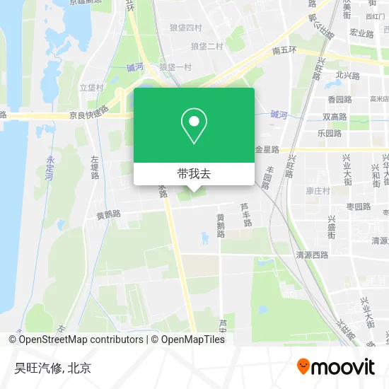 昊旺汽修地图
