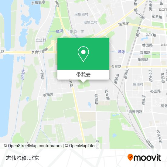 志伟汽修地图