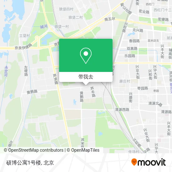 硕博公寓1号楼地图