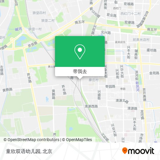 童欣双语幼儿园地图