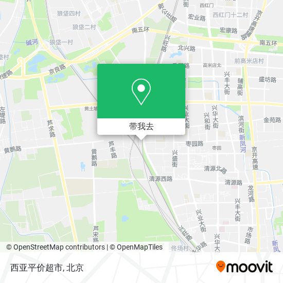 西亚平价超市地图