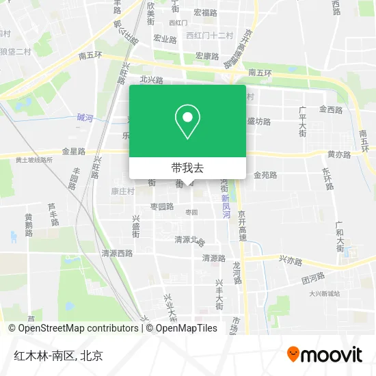 红木林-南区地图