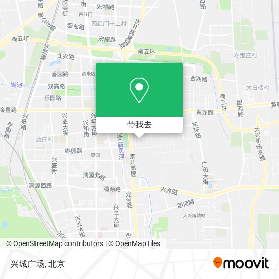 兴城广场地图