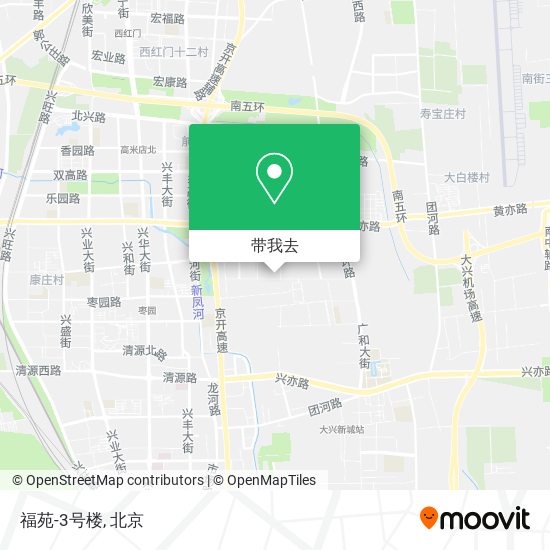 福苑-3号楼地图
