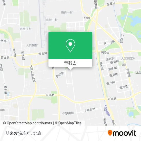 朋来发洗车行地图