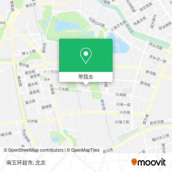 南五环超市地图