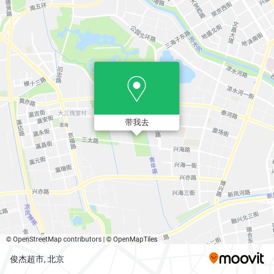 俊杰超市地图