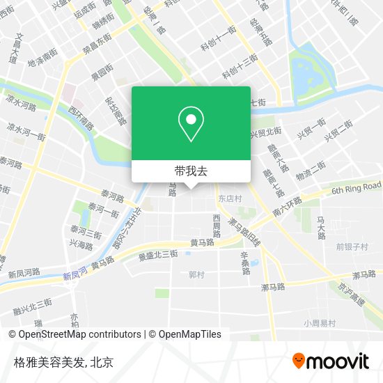 格雅美容美发地图