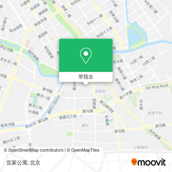 宜家公寓地图