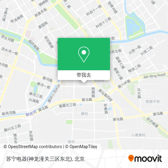 苏宁电器(神龙潼关三区东北)地图