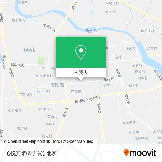 心悦宾馆(新开街)地图