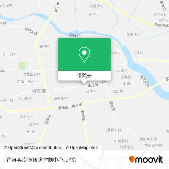 香河县疾病预防控制中心地图