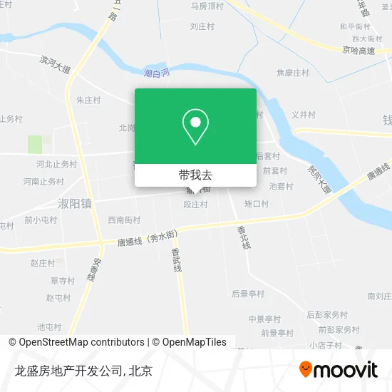 龙盛房地产开发公司地图
