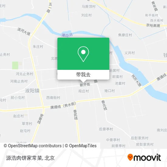 源浩肉饼家常菜地图