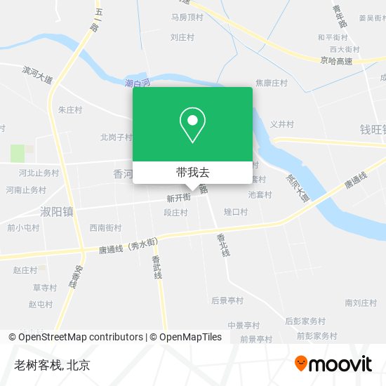 老树客栈地图