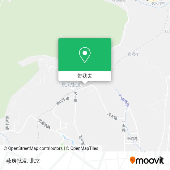燕房批发地图