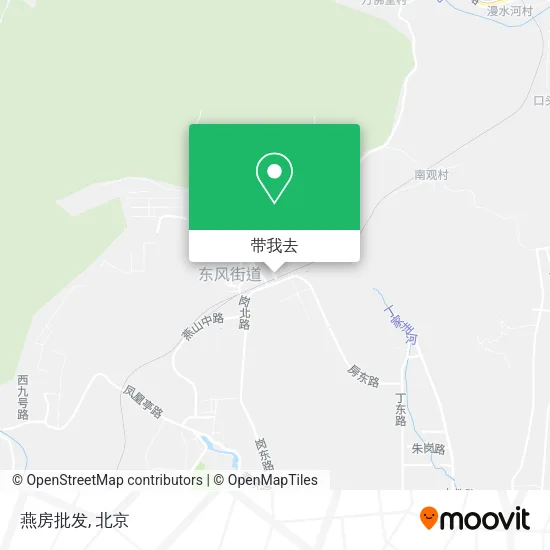 燕房批发地图