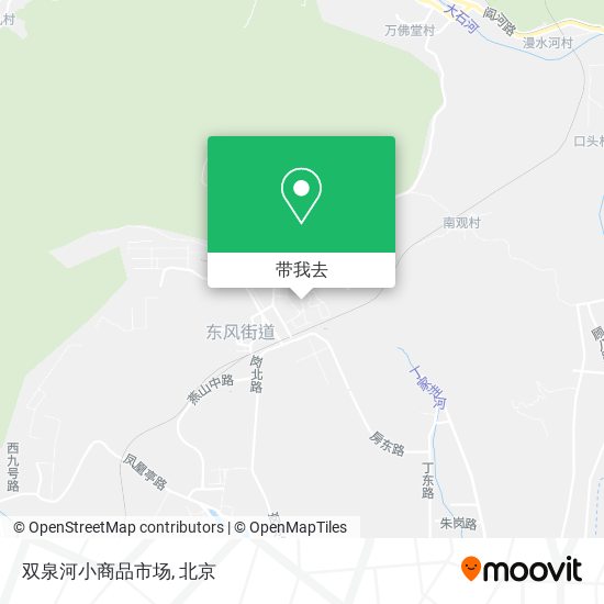双泉河小商品市场地图