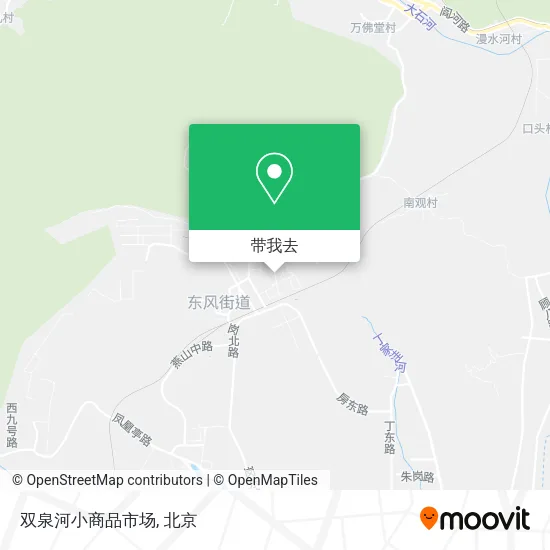 双泉河小商品市场地图