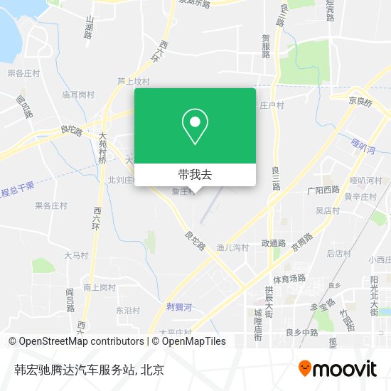 韩宏驰腾达汽车服务站地图