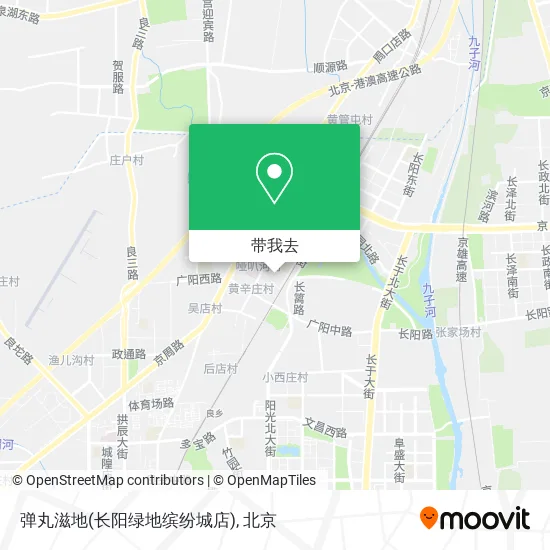 弹丸滋地(长阳绿地缤纷城店)地图