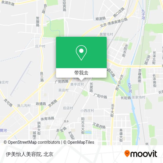 伊美怡人美容院地图