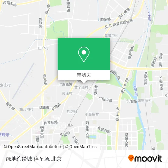 绿地缤纷城-停车场地图