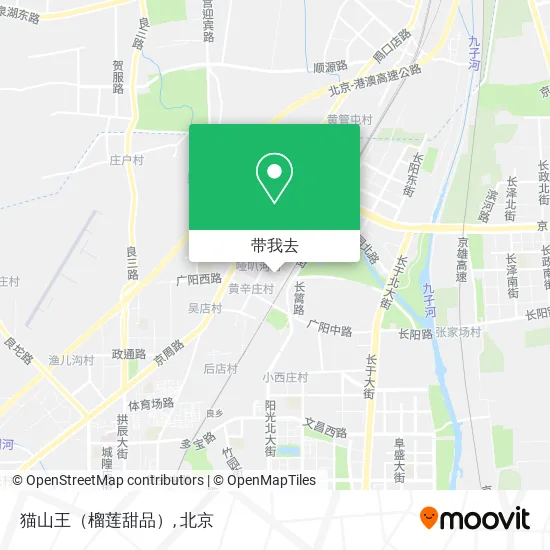 猫山王（榴莲甜品）地图