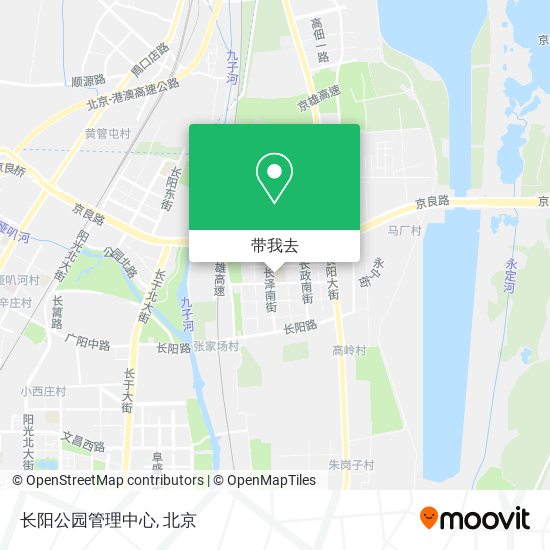 长阳公园管理中心地图