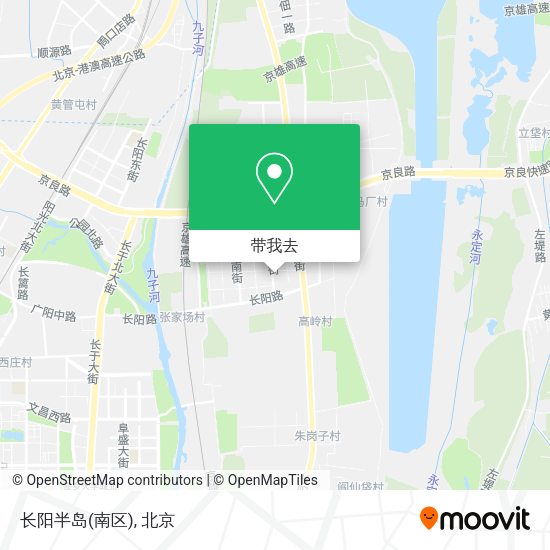长阳半岛(南区)地图