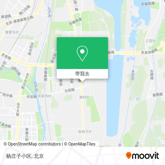 杨庄子小区地图