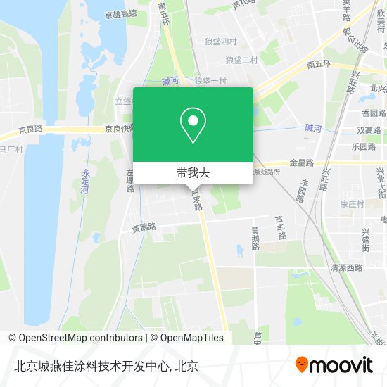 北京城燕佳涂料技术开发中心地图