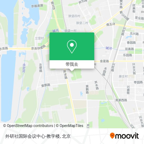 外研社国际会议中心-教学楼地图