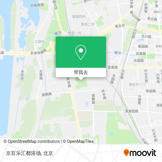 京百乐汇都浴场地图