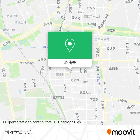 博雅学堂地图