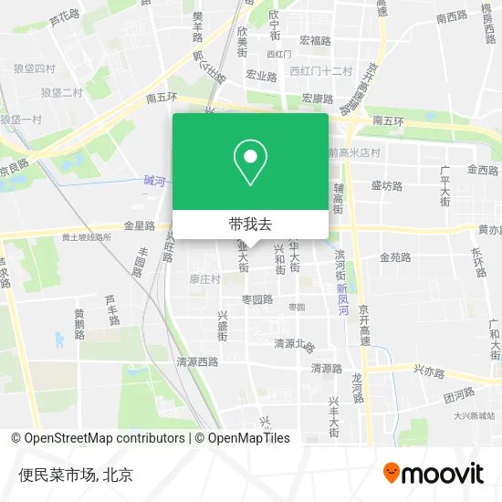 便民菜市场地图