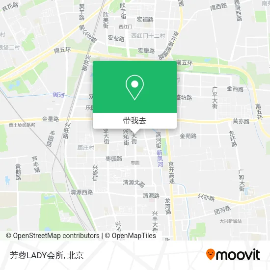 芳蓉LADY会所地图