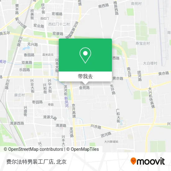 费尔法特男装工厂店地图