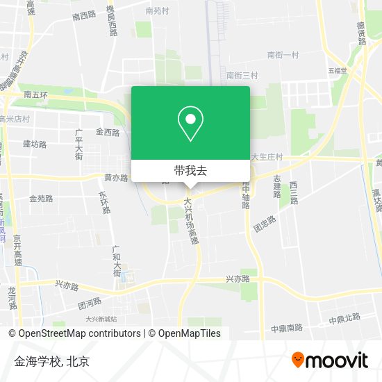 金海学校地图